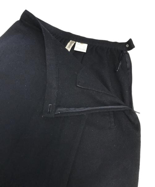 COMME des GARCONS（コムデギャルソン）COMME des GARCONS (コムデギャルソン) ウール混ミニスカート ブラック サイズ:Sの古着・服飾アイテム
