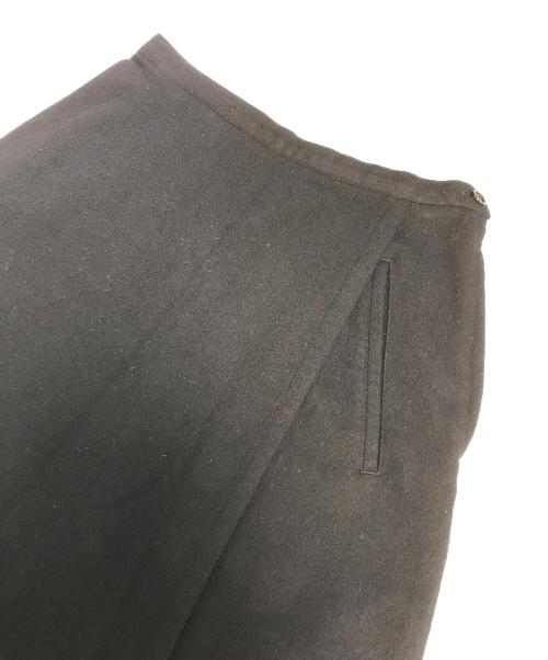 COMME des GARCONS（コムデギャルソン）COMME des GARCONS (コムデギャルソン) ウール混ミニスカート ブラック サイズ:Sの古着・服飾アイテム