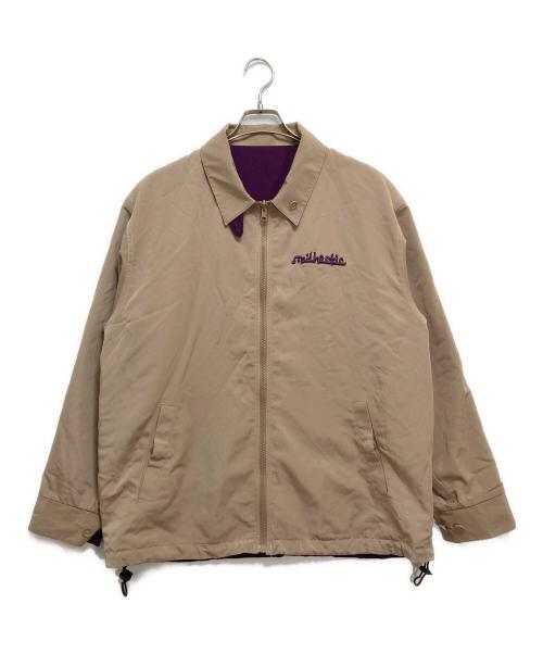 Mad Hectic（マッドヘクティク）Mad Hectic (マッドヘクティク) リバーシブルジャケット ベージュ サイズ:Lの古着・服飾アイテム