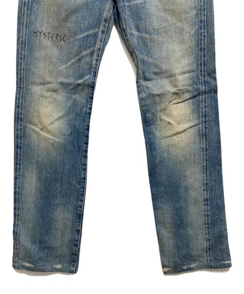 Hysteric Glamour（ヒステリックグラマー）Hysteric Glamour (ヒステリックグラマー) スタッズデニムパンツ インディゴ サイズ:W30の古着・服飾アイテム