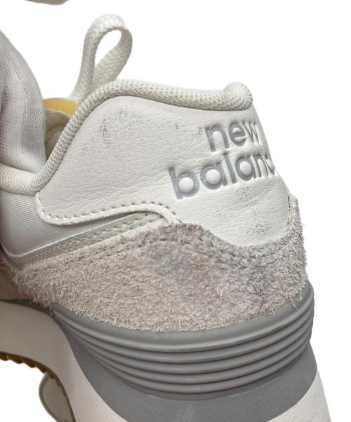 NEW BALANCE（ニューバランス）NEW BALANCE (ニューバランス) LIGHT GRAY  574 ライトグレー サイズ:UK6の古着・服飾アイテム