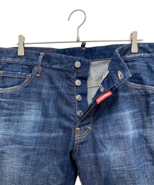DSQUARED2（ディースクエアード）DSQUARED2 (ディースクエアード) デニムパンツ インディゴ サイズ:54の古着・服飾アイテム