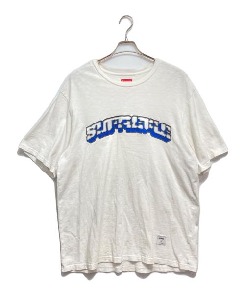 SUPREME（シュプリーム）Supreme (シュプリーム) Block arc TEE ホワイト サイズ:Lの古着・服飾アイテム