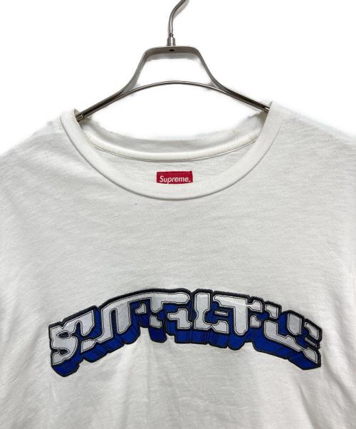 SUPREME（シュプリーム）Supreme (シュプリーム) Block arc TEE ホワイト サイズ:Lの古着・服飾アイテム