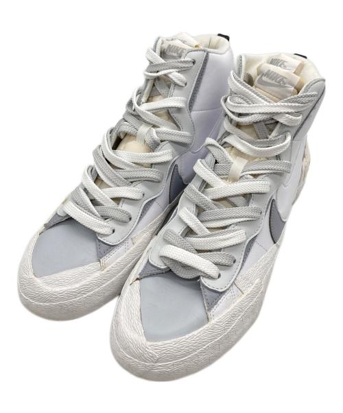 NIKE（ナイキ）NIKE (ナイキ) sacai (サカイ) BLAZER MID ホワイト サイズ:UK9.5の古着・服飾アイテム
