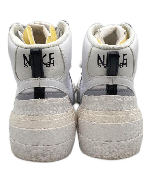 NIKE（ナイキ）NIKE (ナイキ) sacai (サカイ) BLAZER MID ホワイト サイズ:UK9.5の古着・服飾アイテム