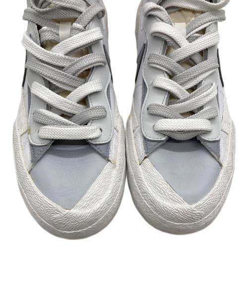 NIKE（ナイキ）NIKE (ナイキ) sacai (サカイ) BLAZER MID ホワイト サイズ:UK9.5の古着・服飾アイテム