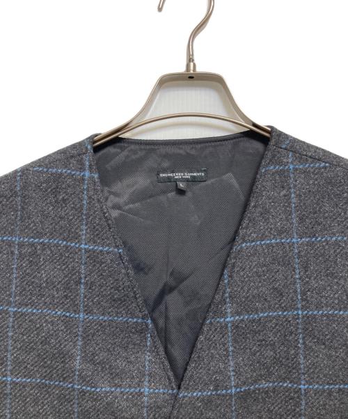 Engineered Garments（エンジニアドガーメンツ）Engineered Garments (エンジニアードガーメンツ) ODD VEST グレー サイズ:Lの古着・服飾アイテム