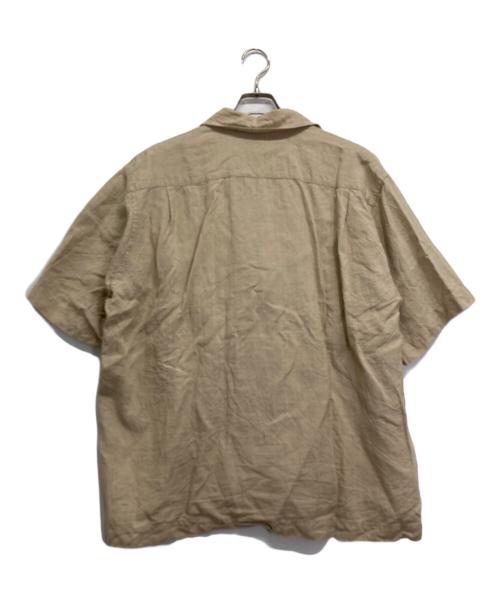 KAPTAIN SUNSHINE（キャプテンサンシャイン）KAPTAIN SUNSHINE (キャプテンサンシャイン) リネン混シャツ ベージュ サイズ:40の古着・服飾アイテム