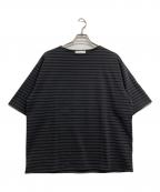 MARKAマーカ）の古着「ボーダーカットソー」｜グレー