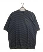 KAPTAIN SUNSHINEキャプテンサンシャイン）の古着「ボーダーカットソー」｜グリーン