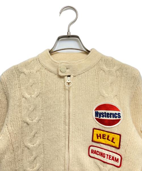 hysterics（ヒステリックス）hysterics (ヒステリックス) ニット アイボリー サイズ:FREEの古着・服飾アイテム