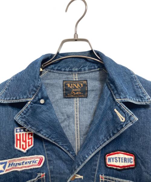 Hysteric Glamour（ヒステリックグラマー）Hysteric Glamour (ヒステリックグラマー) デニムジャケット インディゴ サイズ:FREEの古着・服飾アイテム