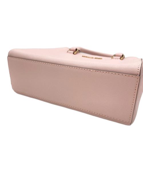 MICHAEL KORS（マイケル・コース）MICHAEL KORS (マイケルコース) ハンドバッグ ピンクの古着・服飾アイテム