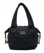 LANVIN SPORTランバン スポーツ）の古着「キルティングハンドバッグ」｜ブラック