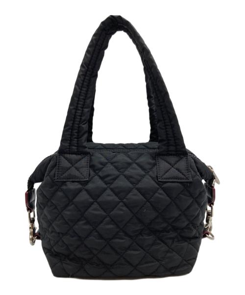 LANVIN SPORT（ランバン スポーツ）LANVIN SPORT (ランバン スポーツ) キルティングハンドバッグ ブラックの古着・服飾アイテム