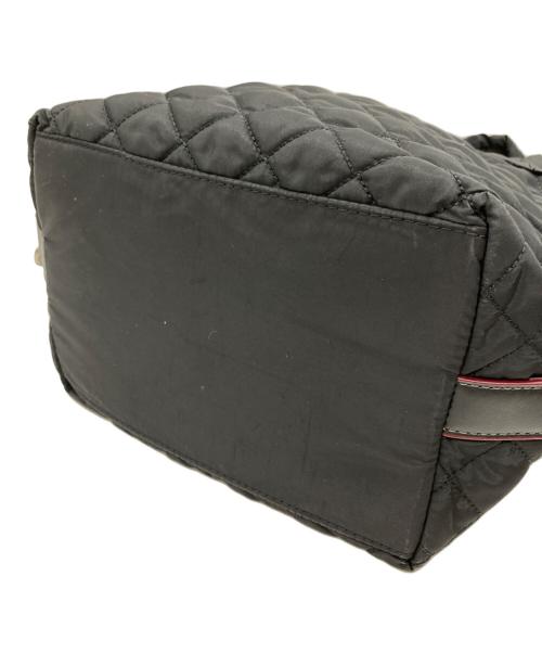 LANVIN SPORT（ランバン スポーツ）LANVIN SPORT (ランバン スポーツ) キルティングハンドバッグ ブラックの古着・服飾アイテム