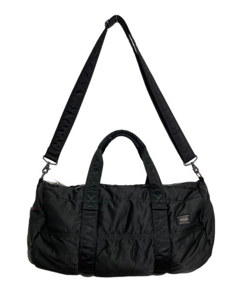 PORTER（ポーター）PORTER (ポーター) タンカーボストンバッグ ブラックの古着・服飾アイテム
