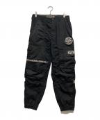 AVIREXアヴィレックス）の古着「COMBI HELI PANT」｜ブラック