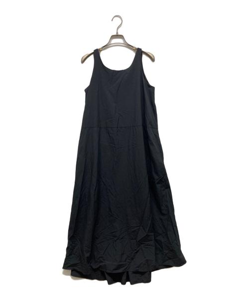 null.（ヌル）null. (ヌル) ノースリーブワンピース ブラック サイズ:Sの古着・服飾アイテム