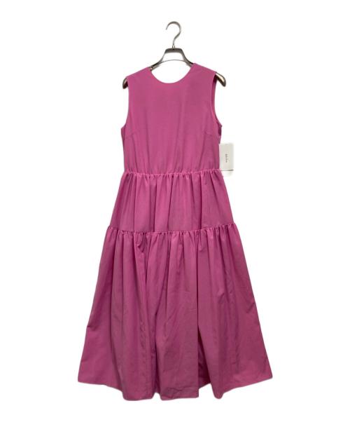 Mila Owen（ミラオーウェン）Mila Owen (ミラオーウェン) ノースリーブティアードワンピース ピンク サイズ:1 未使用品の古着・服飾アイテム