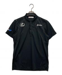 SRIXON×luxus（スリクソン×レクサス）の古着「ポロシャツ」｜ブラック