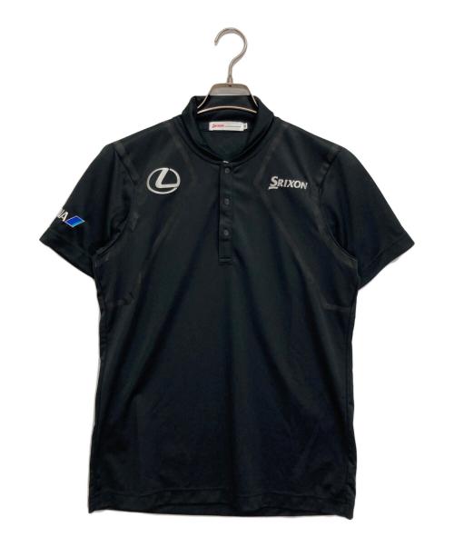 SRIXON（スリクソン）SRIXON (スリクソン) luxus (レクサス) ポロシャツ ブラック サイズ:Mの古着・服飾アイテム