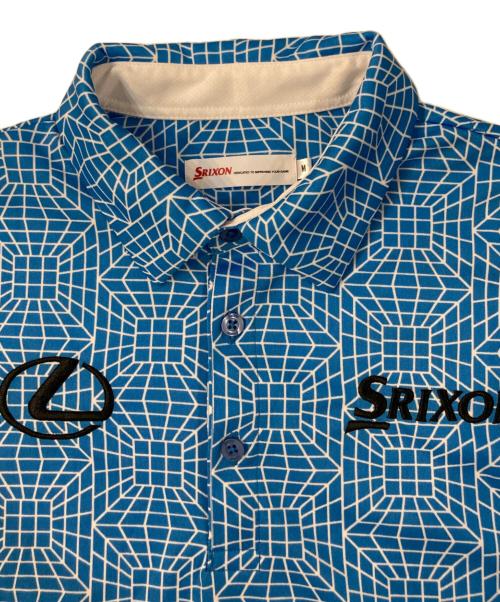 SRIXON（スリクソン）SRIXON (スリクソン) LEXUS (レクサス) ポロシャツ スカイブルー サイズ:Ｍの古着・服飾アイテム