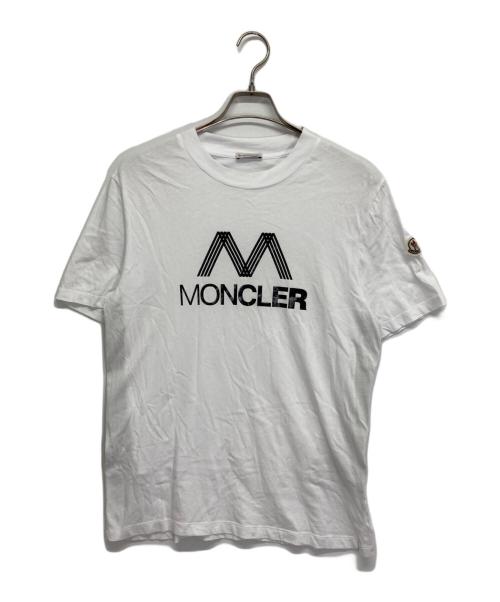 MONCLER（モンクレール）MONCLER (モンクレール) SS TSHIRT ホワイト サイズ:Sの古着・服飾アイテム