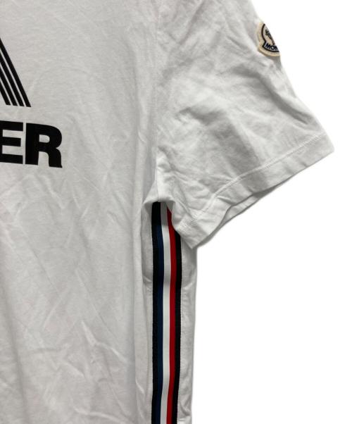 MONCLER（モンクレール）MONCLER (モンクレール) SS TSHIRT ホワイト サイズ:Sの古着・服飾アイテム