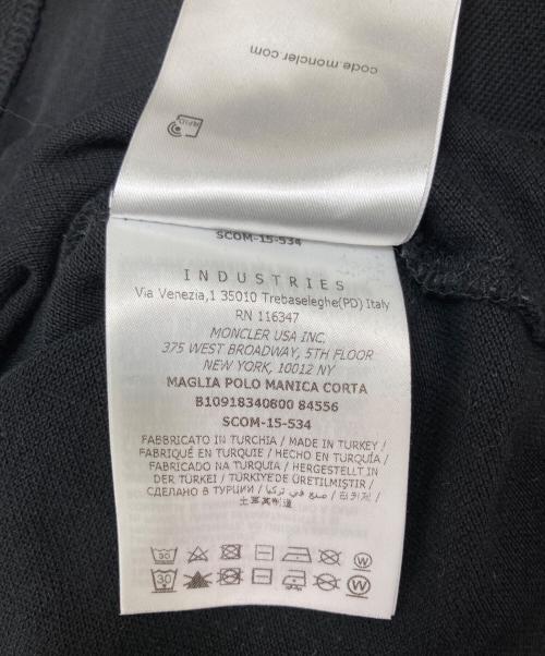 MONCLER（モンクレール）MONCLER (モンクレール) MAGLIA POLO ブラック サイズ:Sの古着・服飾アイテム