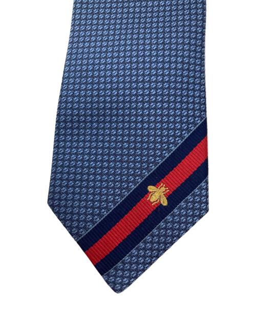 GUCCI（グッチ）GUCCI (グッチ) ネクタイ ネイビー サイズ:記載なしの古着・服飾アイテム