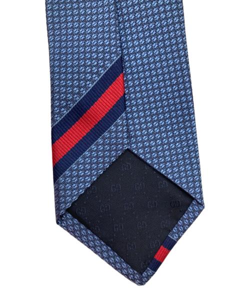 GUCCI（グッチ）GUCCI (グッチ) ネクタイ ネイビー サイズ:記載なしの古着・服飾アイテム
