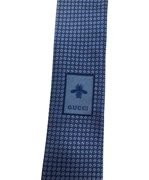 GUCCI（グッチ）GUCCI (グッチ) ネクタイ ネイビー サイズ:記載なしの古着・服飾アイテム