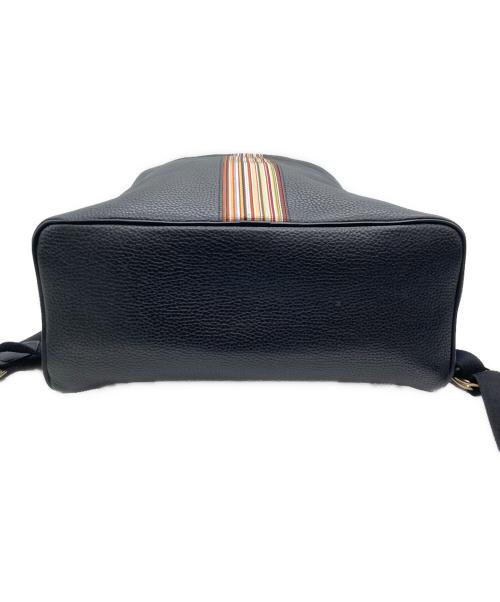 PAUL SMITH（ポールスミス）Paul Smith (ポールスミス) レザーリュック ブラックの古着・服飾アイテム