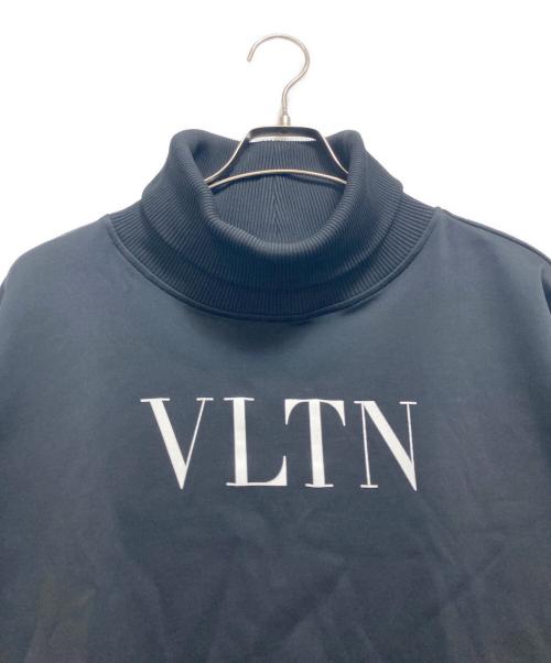 VALENTINO（ヴァレンティノ）VALENTINO (ヴァレンティノ) ハイネックスウェット ブラック サイズ:Mの古着・服飾アイテム