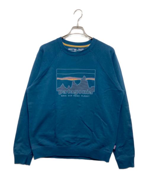 Patagonia（パタゴニア）Patagonia (パタゴニア) カットソー ブルー サイズ:Mの古着・服飾アイテム