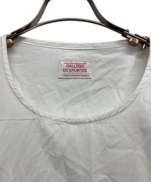 GALLEGO DESPORTES（ギャレゴデスポート）GALLEGO DESPORTES (ギャレゴデスポート) ワンピース ホワイト サイズ:Sの古着・服飾アイテム