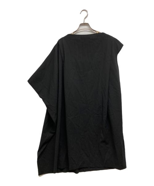ENFOLD（エンフォルド）ENFOLD (エンフォルド) アシンメトリーワンピース ブラック サイズ:38の古着・服飾アイテム