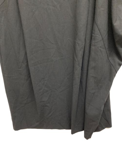 ENFOLD（エンフォルド）ENFOLD (エンフォルド) アシンメトリーワンピース ブラック サイズ:38の古着・服飾アイテム