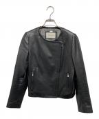 La TOTALITEラ ト―タリテ）の古着「レザージャケット」｜ブラック