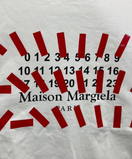 Maison Margiela（メゾンマルジェラ）Maison Margiela (メゾンマルジェラ) TYPE PRINT TEE ホワイト サイズ:48の古着・服飾アイテム
