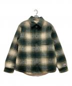 KITHキス）の古着「SHERIDAN SHIRT JACKET」｜グリーン