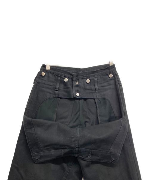 TUKI（ツキ）TUKI (ツキ) TYPE3 INDIGO DENIM ブラック サイズ:1の古着・服飾アイテム