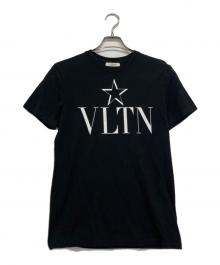 VALENTINO（ヴァレンティノ）の古着「スタープリントTシャツ」｜ブラック