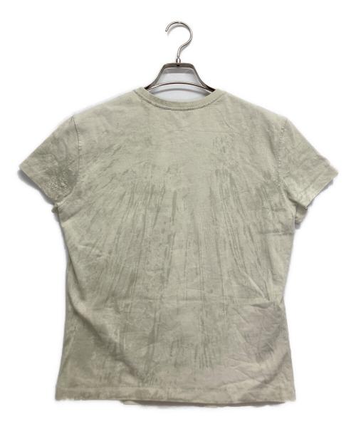 DIESEL（ディーゼル）DIESEL (ディーゼル) センターDロゴＴシャツ ベージュ サイズ:Lの古着・服飾アイテム