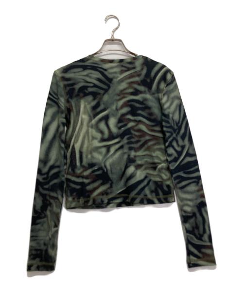 DIESEL（ディーゼル）DIESEL (ディーゼル) T-BANES Tシャツ グリーン サイズ:Lの古着・服飾アイテム