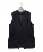 DRESSLAVEドレスレイブ）の古着「ベスト」｜ブラック