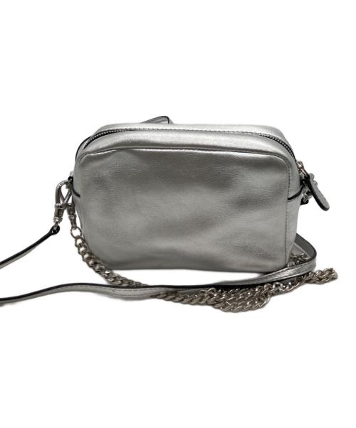 J&M DAVIDSON（ジェイ＆エム デヴィッドソン）J&M DAVIDSON (ジェイ＆エム デヴィッドソン) リップスティックショルダーバッグ シルバーの古着・服飾アイテム