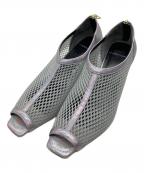 MANAマナ）の古着「メッシュパンプス」｜グレー